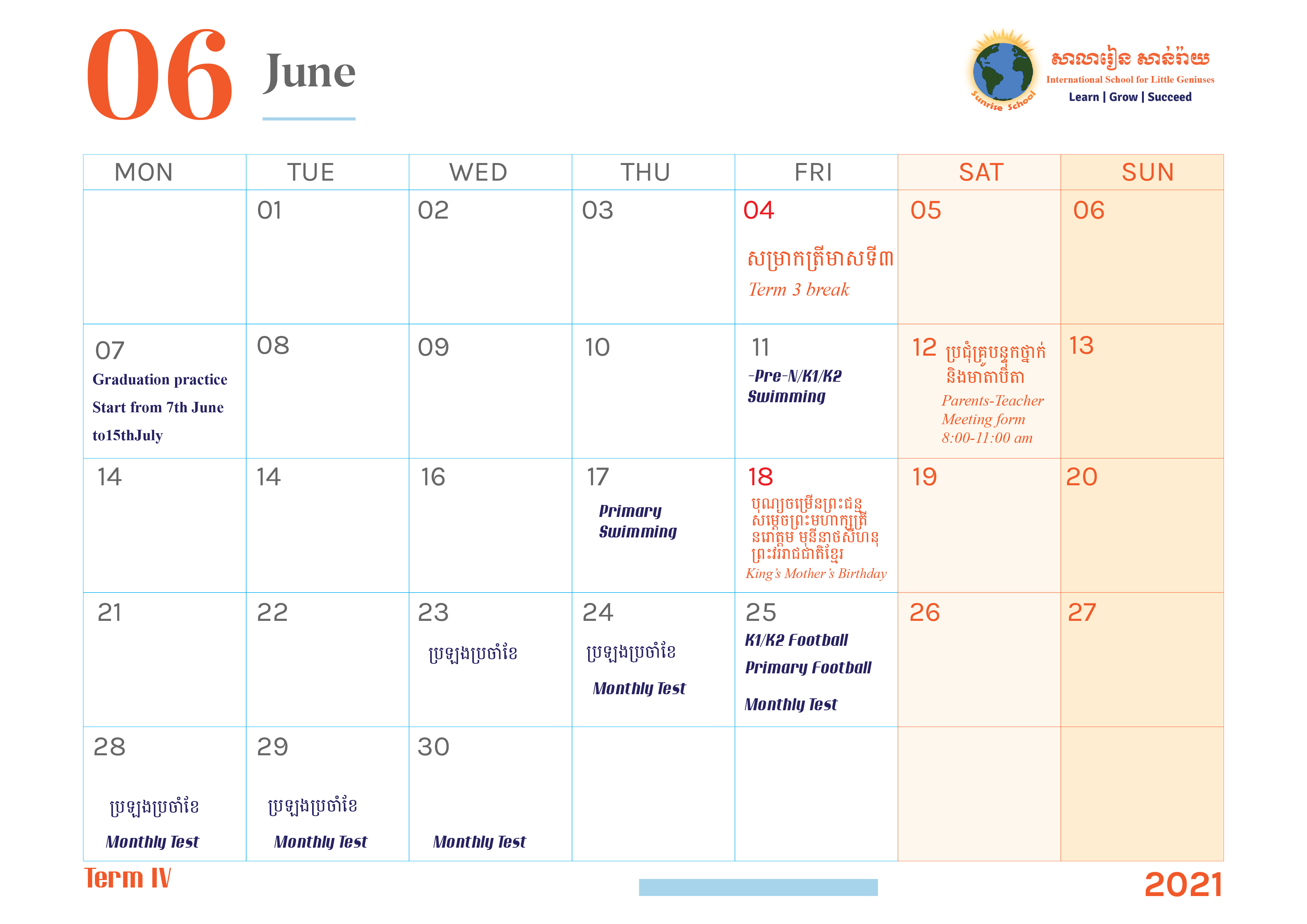 Academic Calendar 2020-2021-10